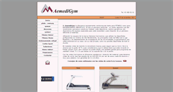 Desktop Screenshot of aemedigym.es